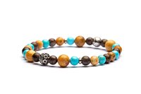 Bracciale Antracite Classic in Pietre dure C21 BARBADOS - C21 BARBADOS